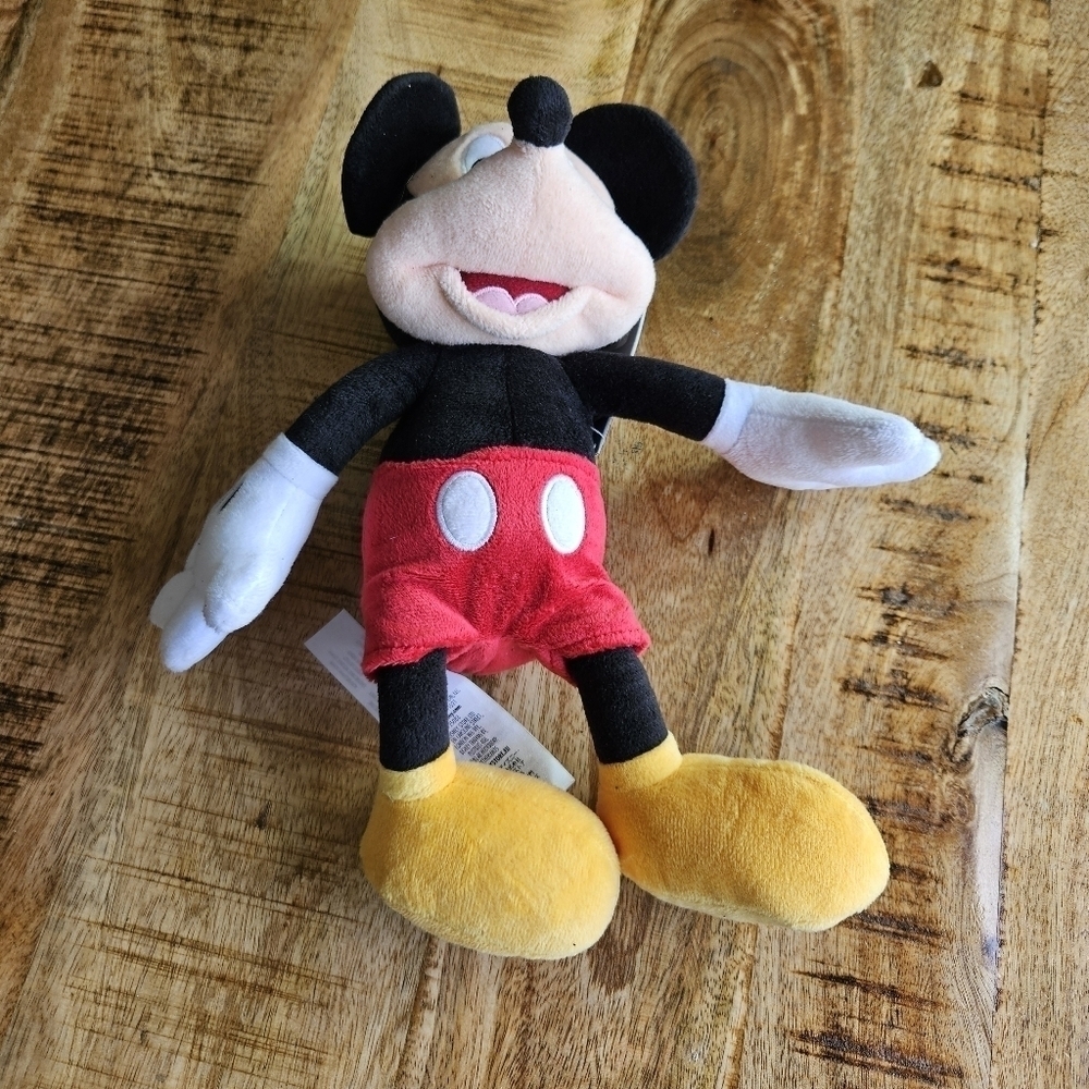 Disney Store 9” Mickey Mouse Plush Toy New